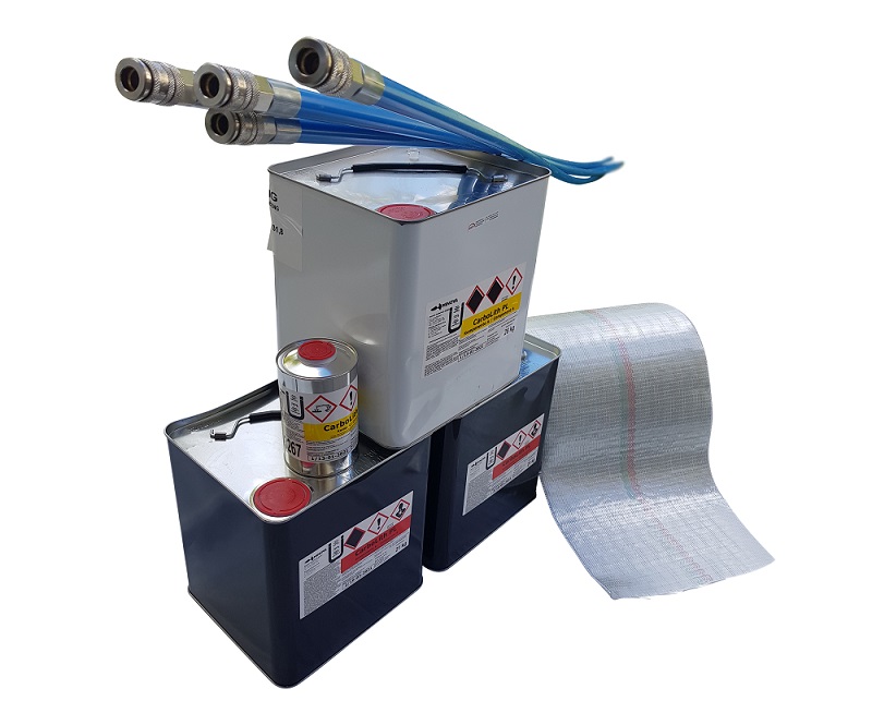 Sanierungsset Komplettpaket 2 – Geeignet für Rohre mit einem Durchmesser von 100 – 250 mm